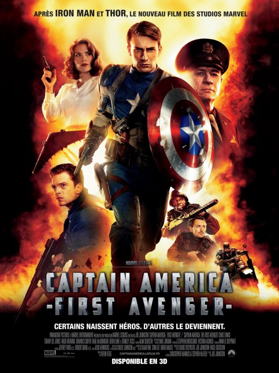 Captain America (2011) movie poster download