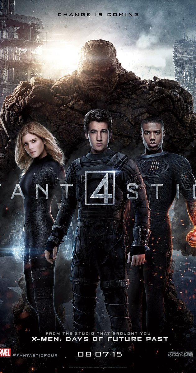 Fantastic Four (2015) (English) movie poster download