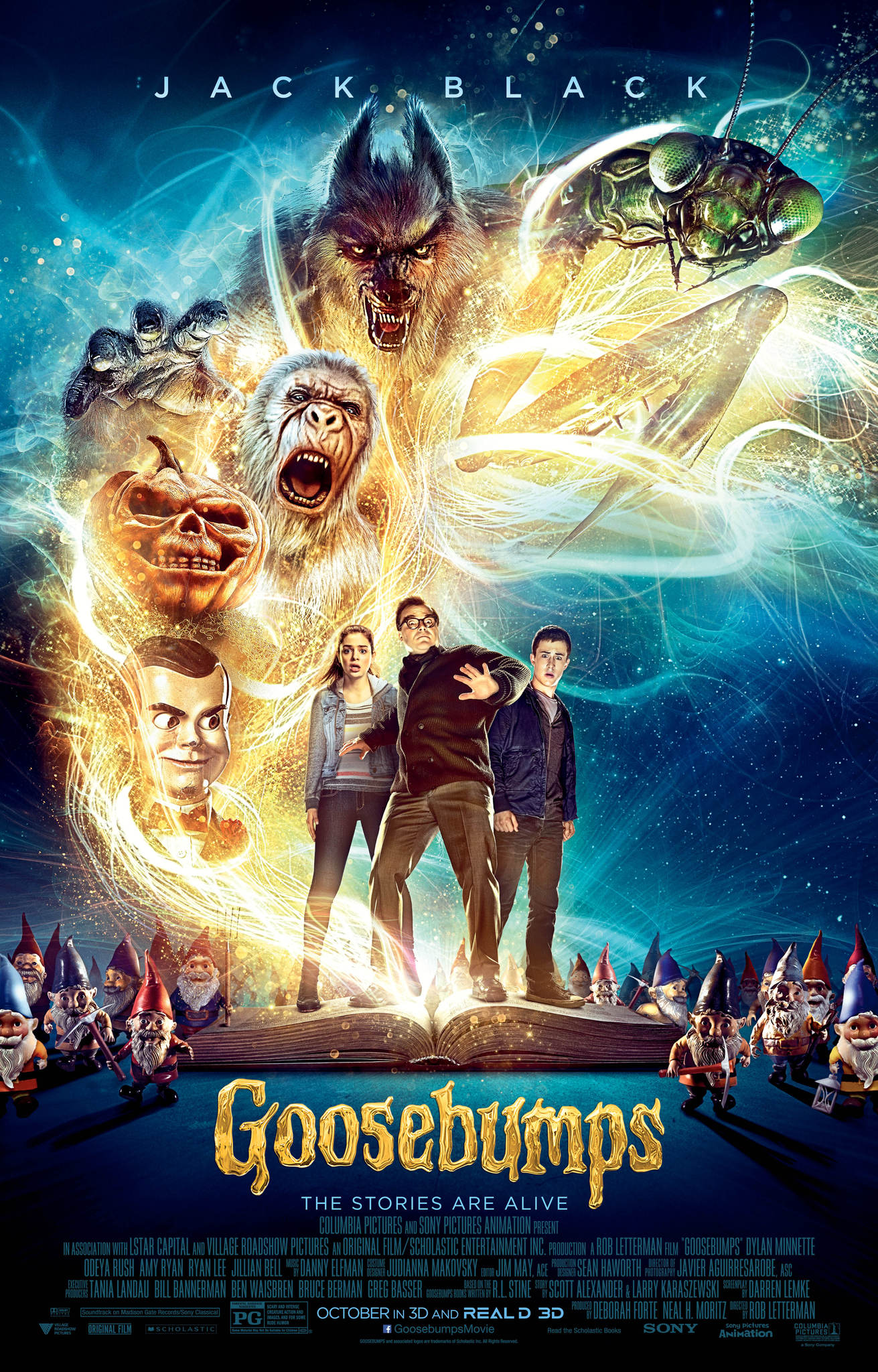 Goosebumps (2015) movie poster download