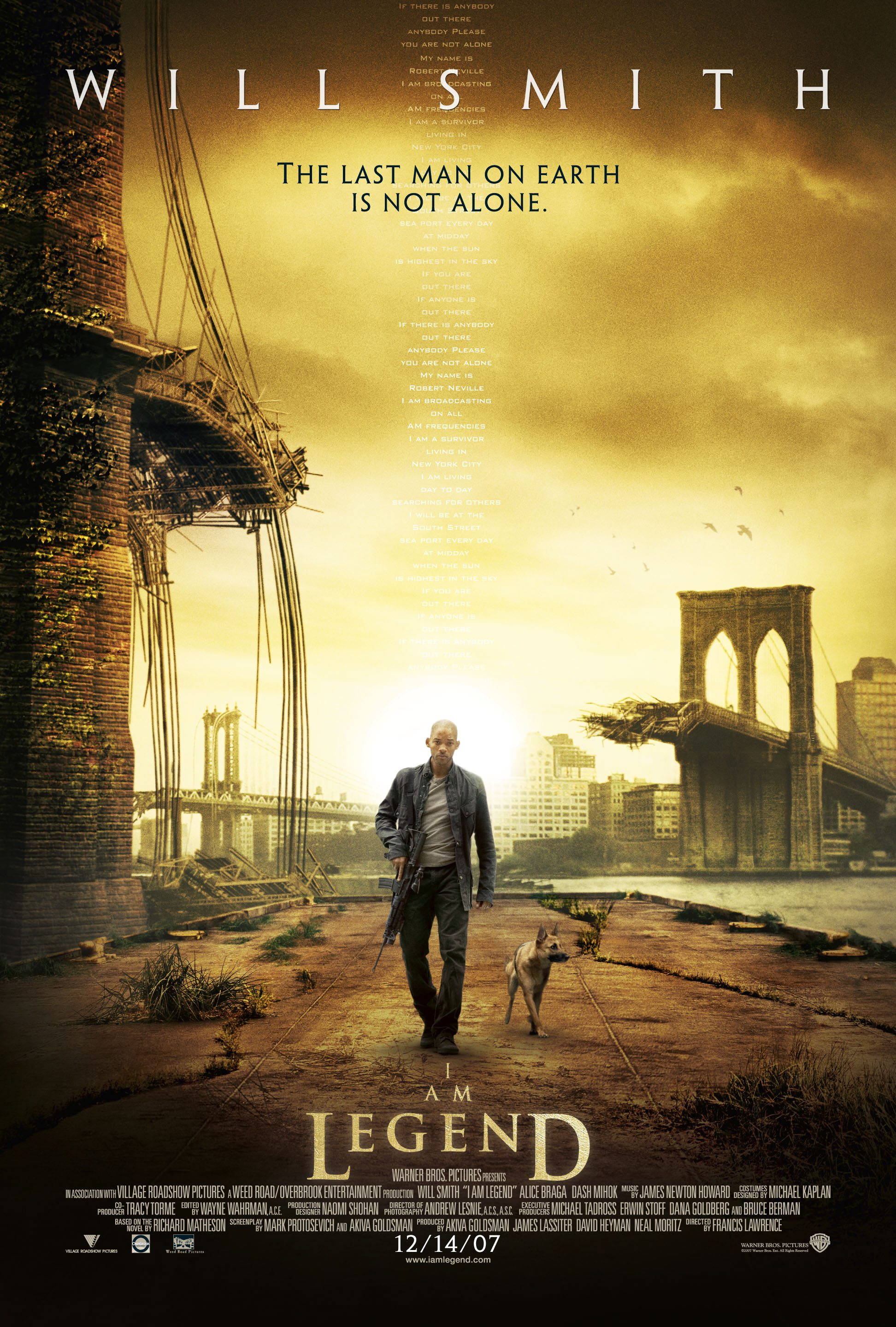 I Am Legend (2007) movie poster download