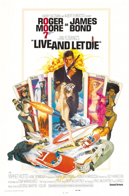 Live and Let Die (1973) movie poster download