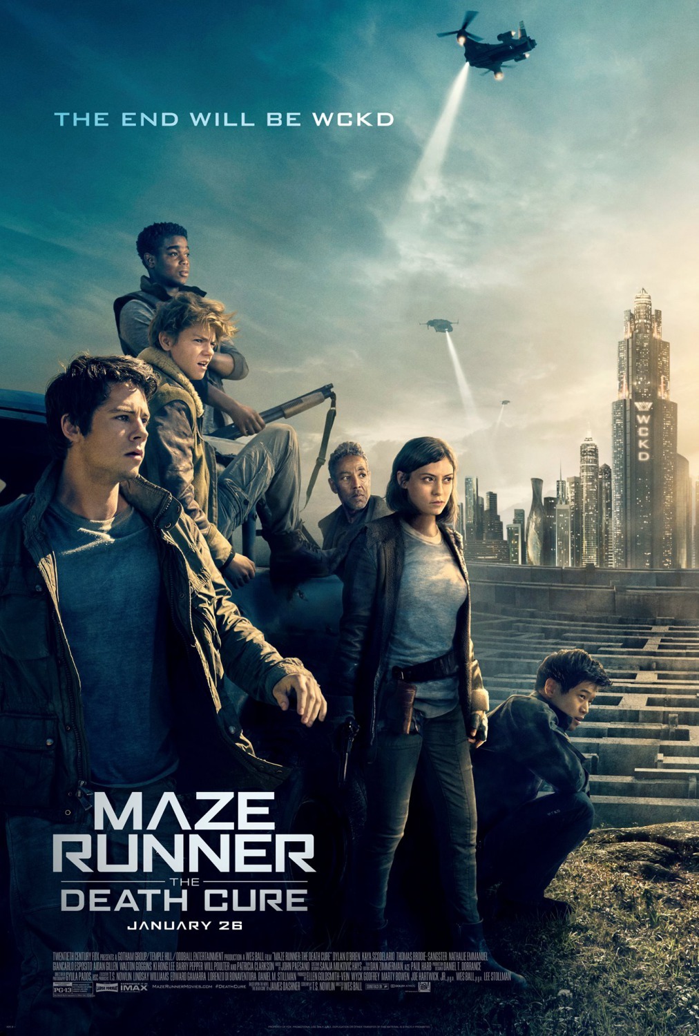 Maze Runner The Death Cure (2017) movie poster download