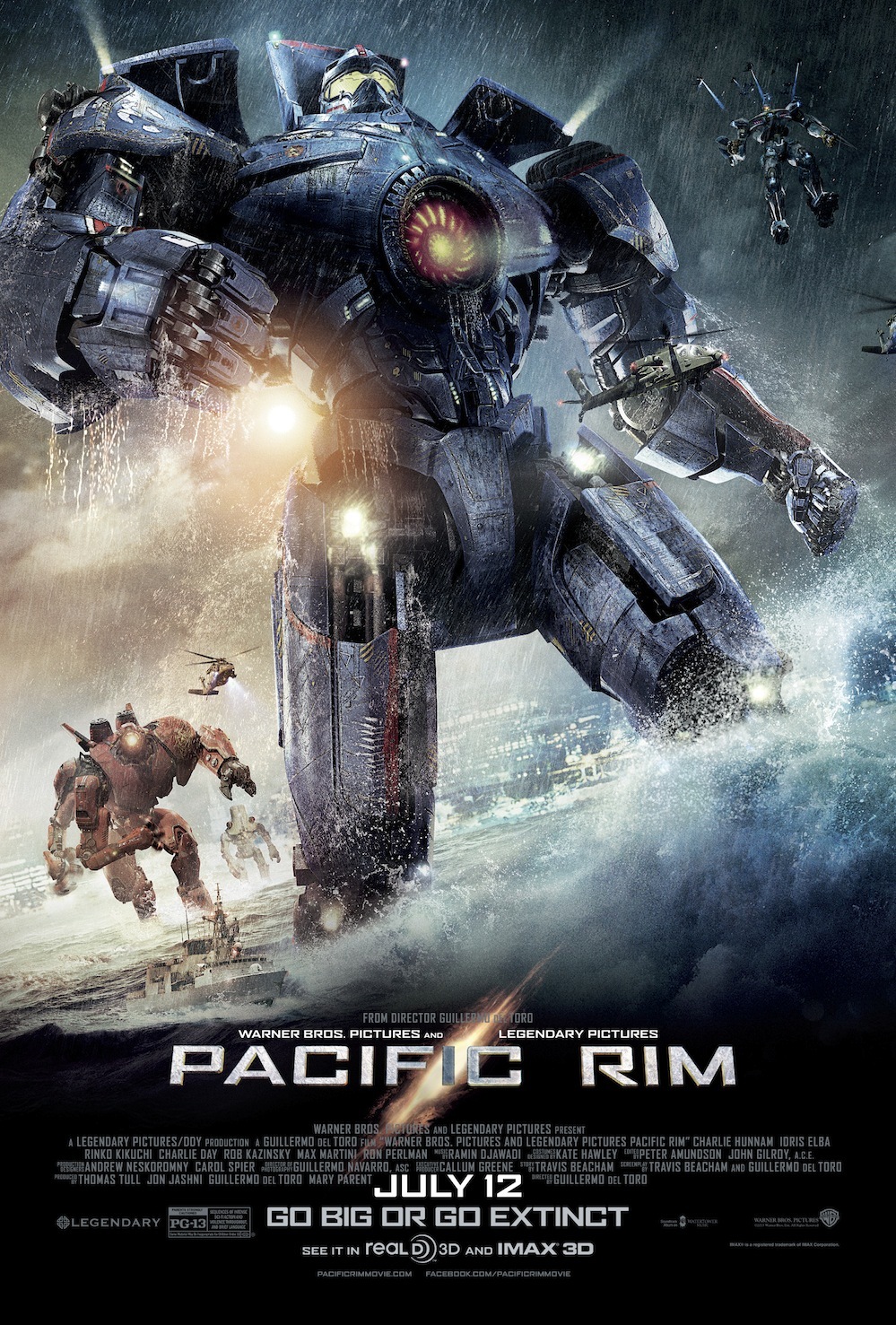 Pacific Rim (2013) movie poster download