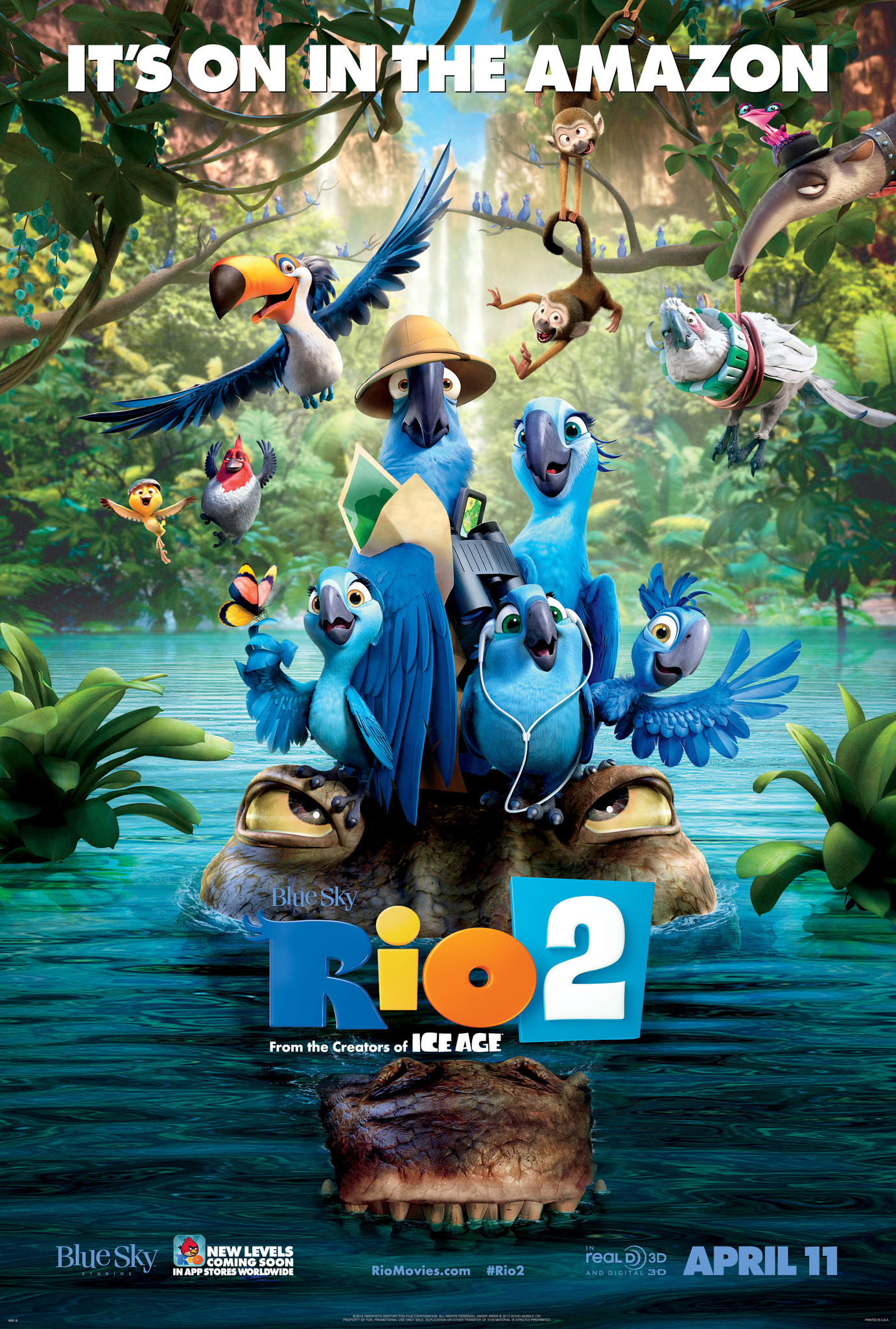 Rio 2 (2014) movie poster download