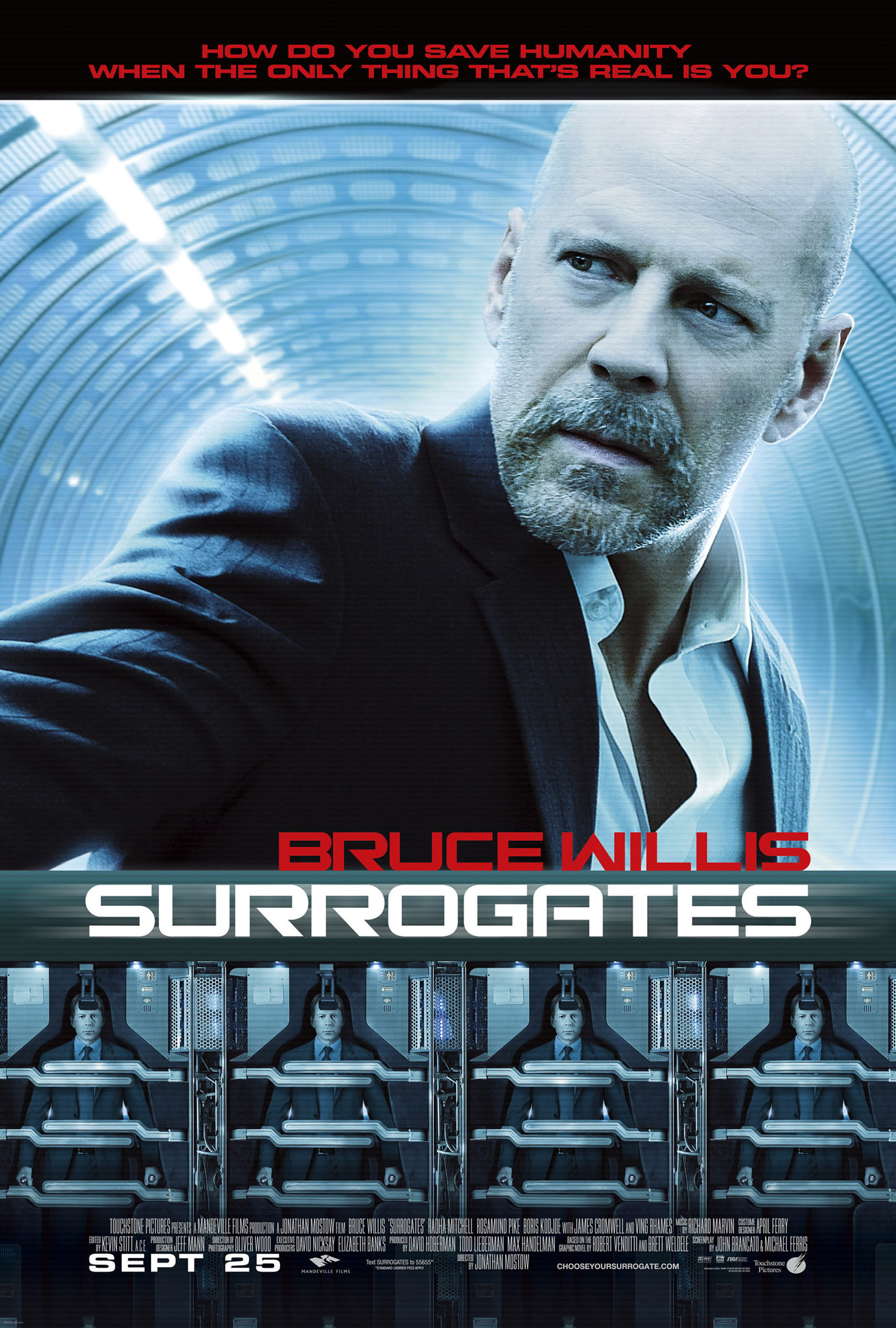 Surrogates (2009) movie poster download