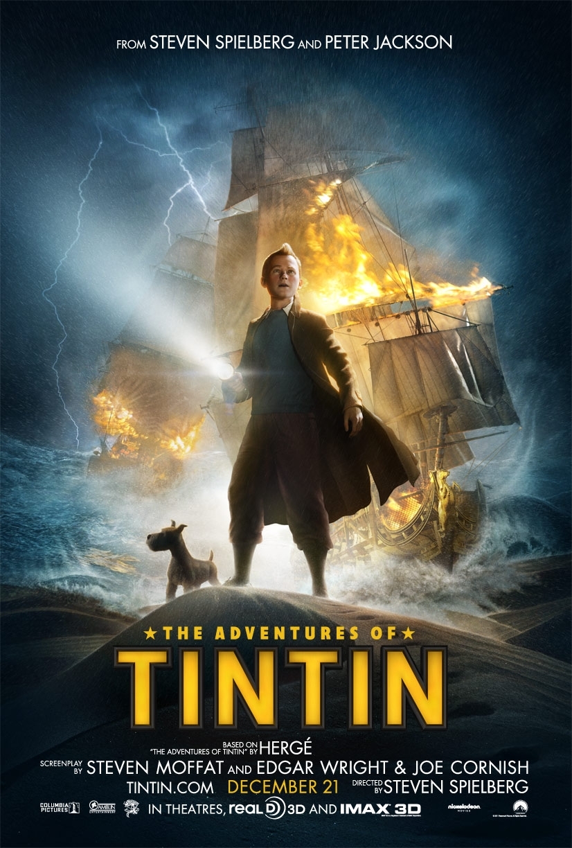 The Adventures of Tintin (2011) movie poster download