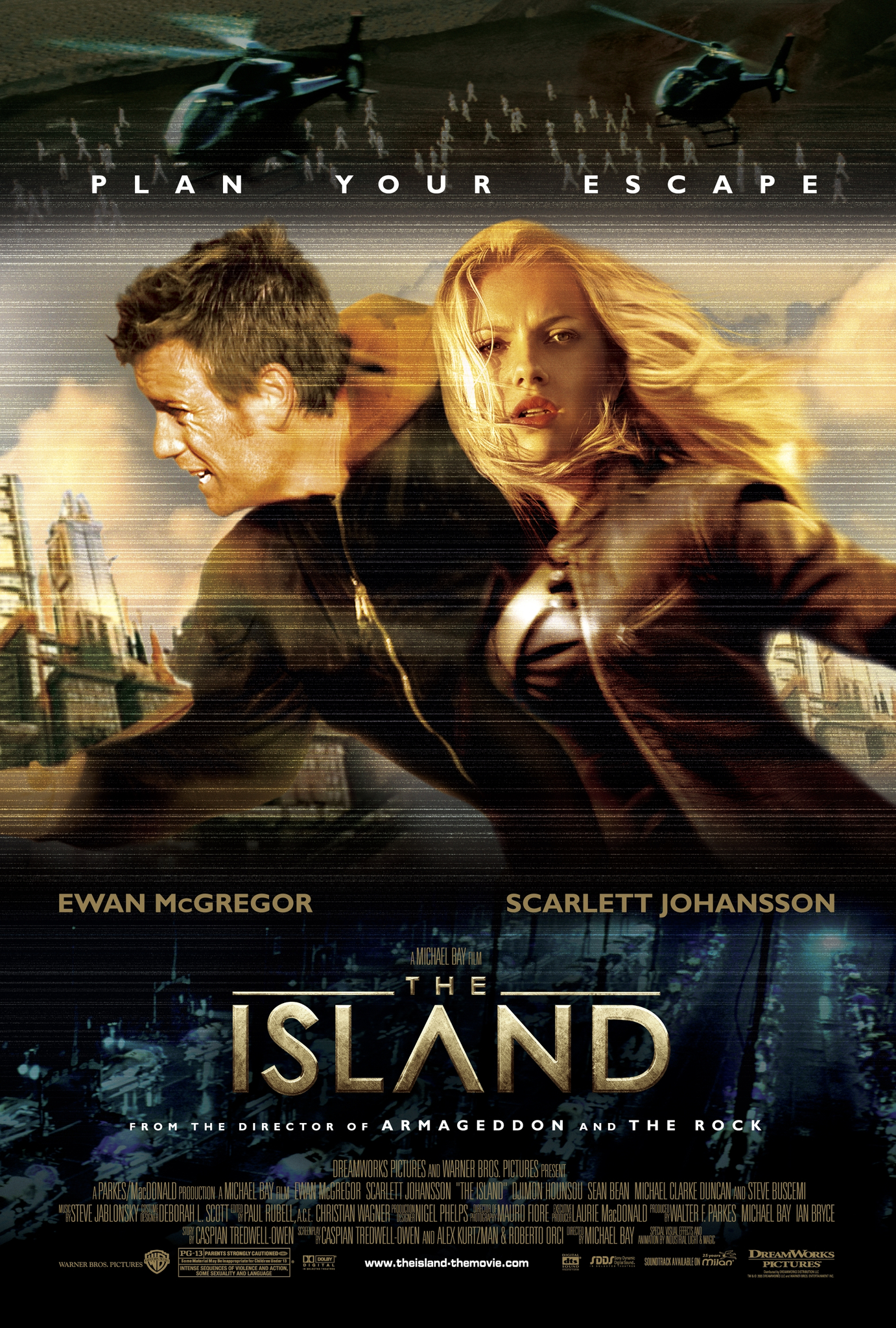 The Island (2005) movie poster download