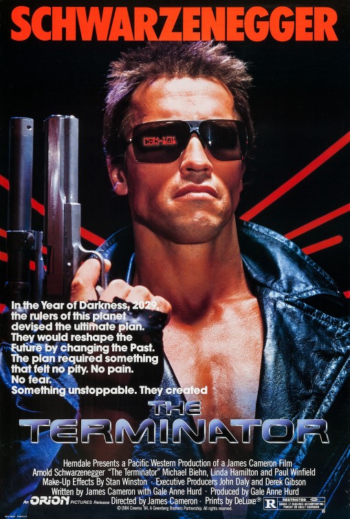 The Terminator (1984) movie poster download