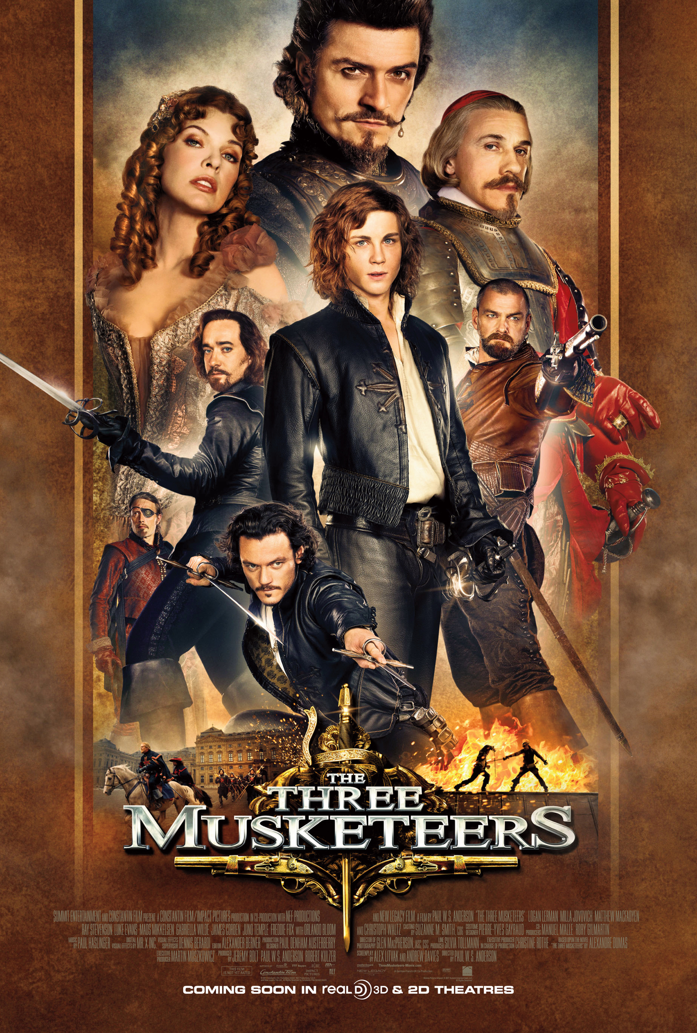 The Three Musketeers (2011) movie poster download