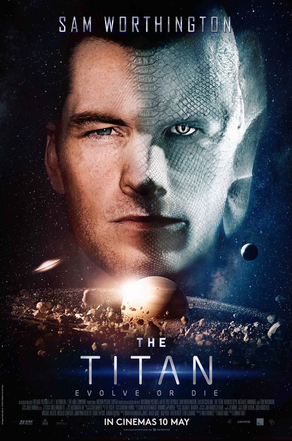 The Titan (2018) movie poster download