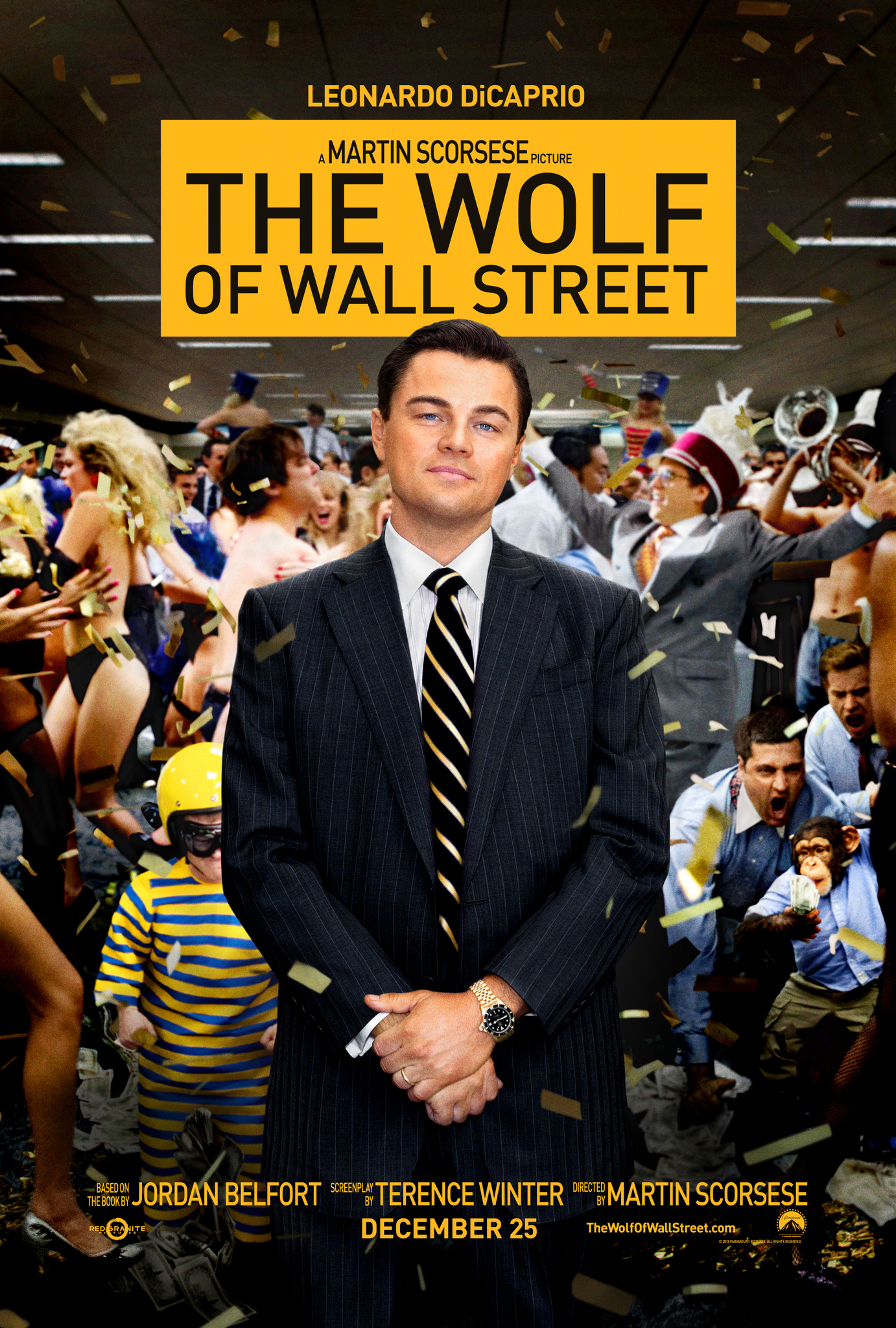 The Wolf of Wall Street (2013) movie poster download